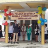 Візит консула Республіки Польща на Перший дзвоник у польську суботню школу при ЗОШ №3
